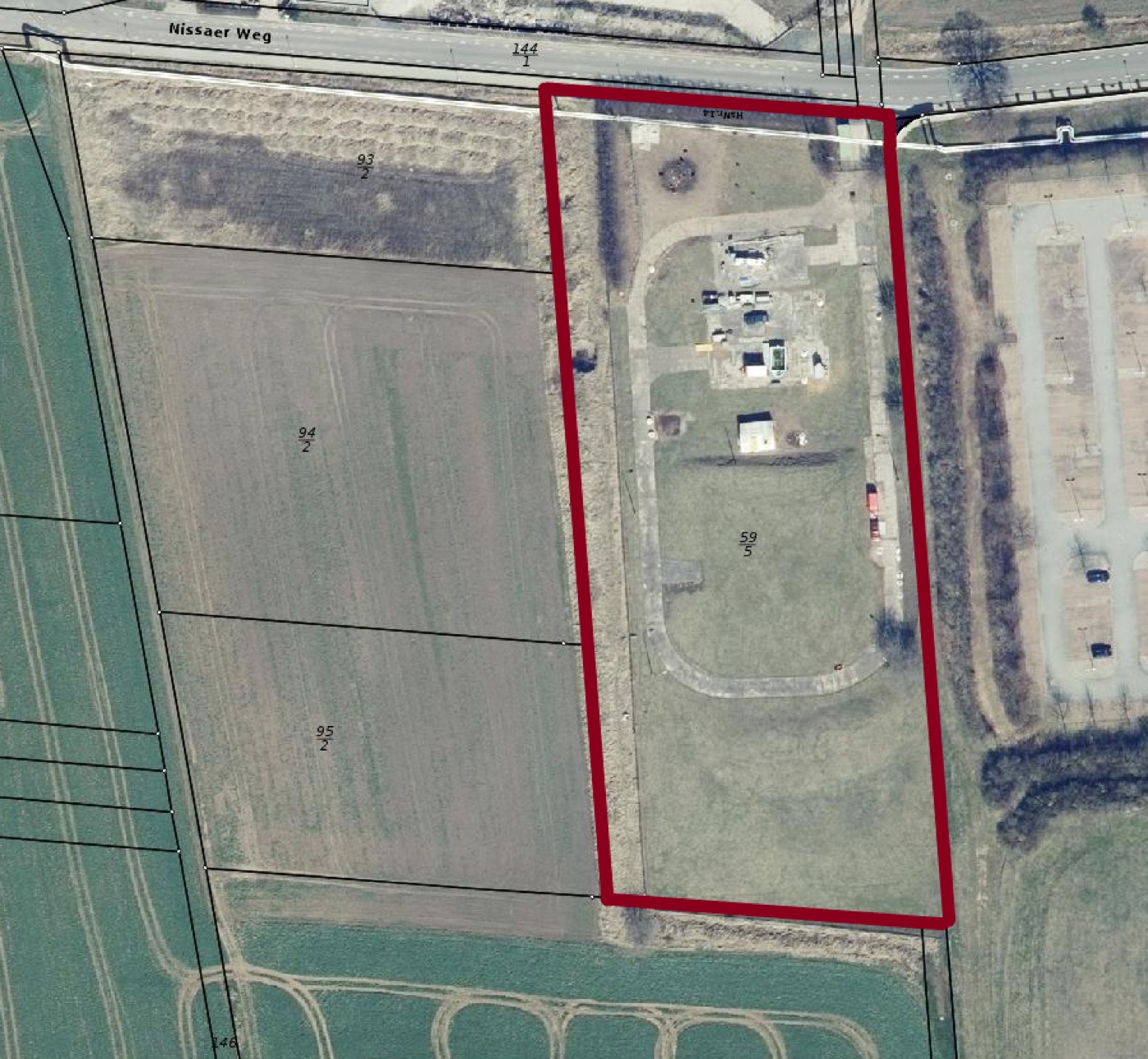 ehem. Bundeswehrgrundstück – befestigte und umzäunte Freifläche in Erfurt, 99099 Erfurt, Land-/Forstwirtschaft